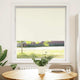 Vidaxl rolgordijn verduisterend gebroken wit 90x130 cm stofbreedte