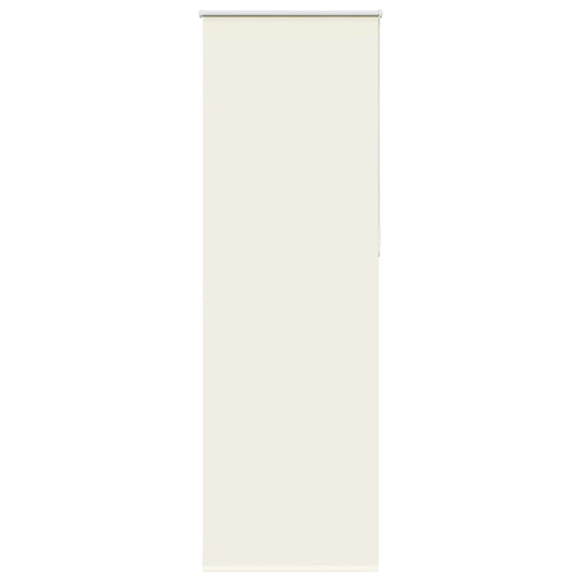 Vidaxl rolgordijn verduisterend gebroken wit 65x210 cm stofbreedte