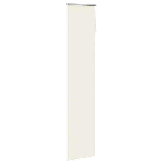 Vidaxl rolgordijn verduisterend 45x230 cm stofbreedte gebroken wit
