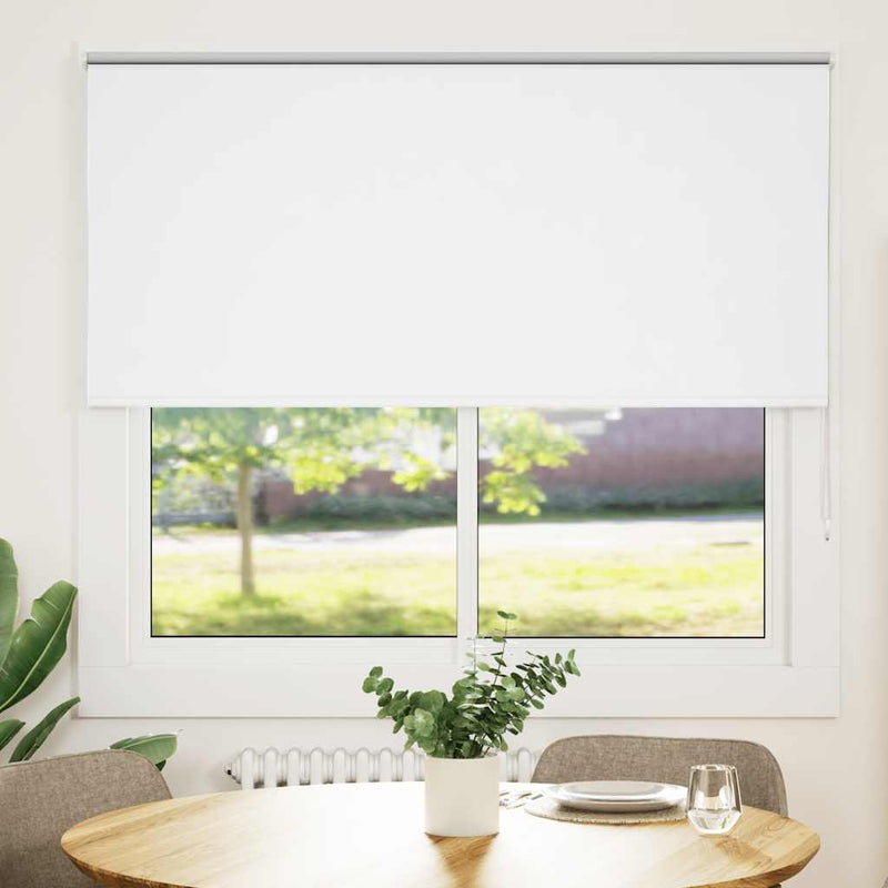 Afbeelding laden in galerijviewer, Vidaxl rolgordijn verduisterend 165x130 cm stofbreedte 161,6 cm wit
