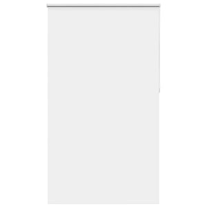 Vidaxl rolgordijn verduisterend 120x210 cm stofbreedte 116,6 cm wit