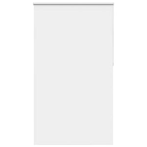 Vidaxl rolgordijn verduisterend 135x210 cm stofbreedte 131,6 cm wit
