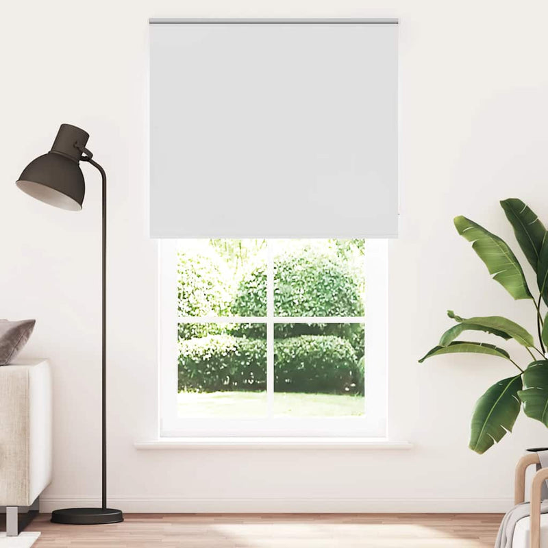 ギャラリービューアに画像をロードする, Vidaxl rolgordijn verduisterend 140x210 cm stofbreedte 136,6 cm wit
