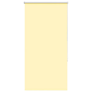 Vidaxl rolgordijn verduisterend 75x130 cm stofbreedte 70,7cm geel