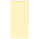 Vidaxl rolgordijn verduisterend 75x130 cm stofbreedte 70,7cm geel