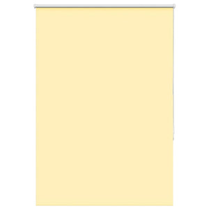 Vidaxl rolgordijn verduisterend 115x130 cm stofbreedte 110,7 cm geel