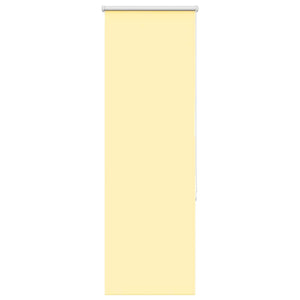 Vidaxl rolgordijn 60x150 cm verduisterend stofbreedte 55,7cm geel