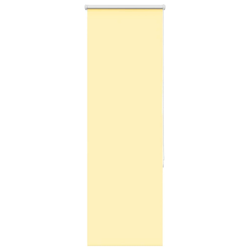 Afbeelding laden in galerijviewer, Vidaxl rolgordijn 60x150 cm verduisterend stofbreedte 55,7cm geel
