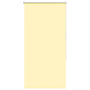 Vidaxl rolgordijn verduisterend 75x150 cm stofbreedte 70,7cm geel
