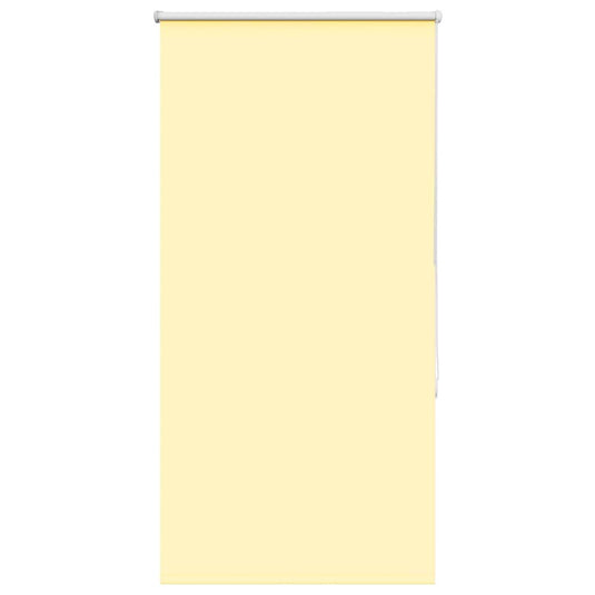 Vidaxl rolgordijn verduisterend 75x150 cm stofbreedte 70,7cm geel