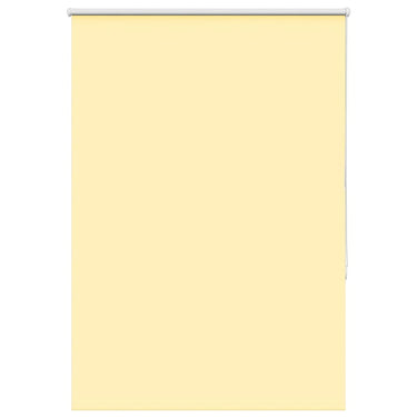 Vidaxl rolgordijn verduisterend 105x150 cm stofbreedte 100,7 cm geel