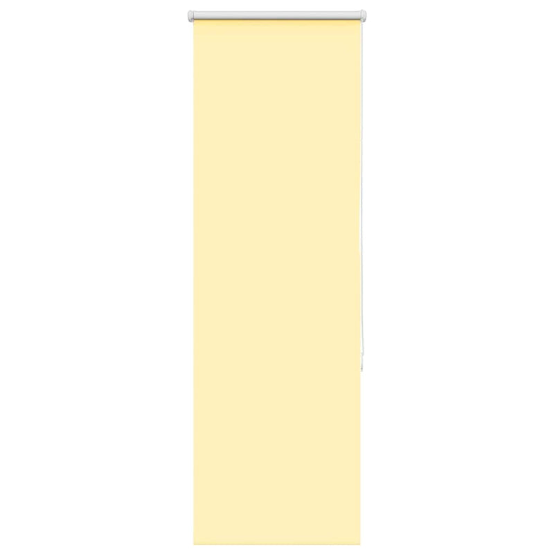 Afbeelding laden in galerijviewer, Vidaxl rolgordijn 40x175 cm stof verduisterend geel stofbreedte 35,7cm
