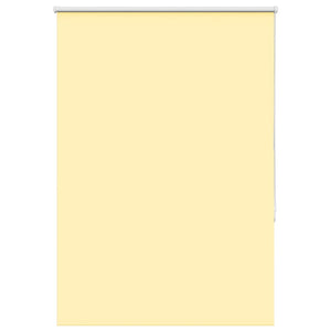 Vidaxl rolgordijn verduisterend 100x175 cm stofbreedte 95,7 cm geel