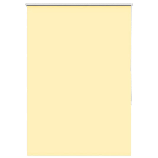 Vidaxl rolgordijn verduisterend 100x175 cm stofbreedte 95,7 cm geel