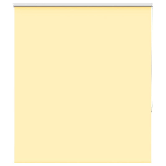 Vidaxl rolgordijn verduisterend 135x175 cm stofbreedte 131,6 cm geel