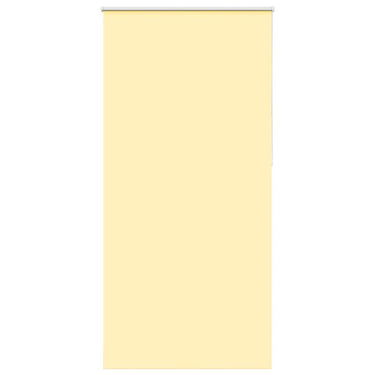 Vidaxl rolgordijn verduisterend 115x210 cm stofbreedte 110,7 cm geel