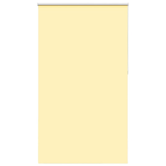 Vidaxl rolgordijn verduisterend 120x210 cm stofbreedte 116,6 cm geel