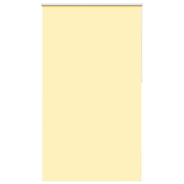 Vidaxl rolgordijn verduisterend 125x210 cm stofbreedte 121,6 cm geel