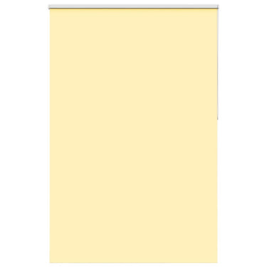 Vidaxl rolgordijn verduisterend 145x210 cm stofbreedte 141,6 cm geel
