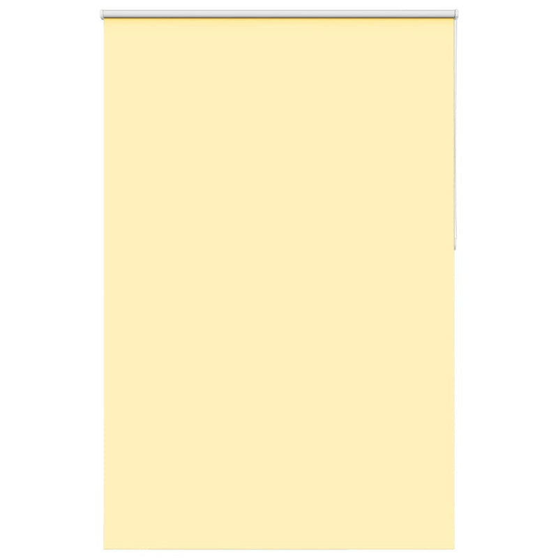Afbeelding laden in galerijviewer, Vidaxl rolgordijn verduisterend 145x210 cm stofbreedte 141,6 cm geel
