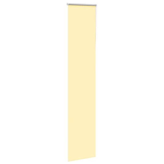 Vidaxl rolgordijn 40x230 cm stof verduisterend geel stofbreedte 35,7cm
