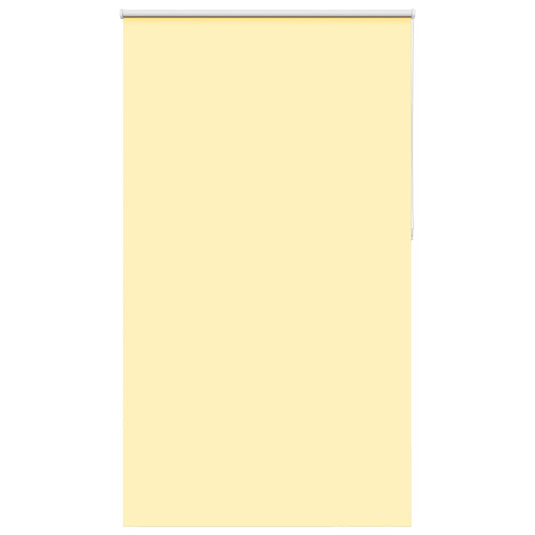 Vidaxl rolgordijn verduisterend 130x230 cm stofbreedte 126,6 cm geel