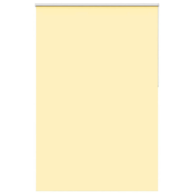 Afbeelding laden in galerijviewer, Vidaxl rolgordijn 145x230 cm verduisterend 141,6 cm polyester geel
