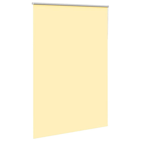 Vidaxl rolgordijn verduisterend 155x230 cm stofbreedte 151,6 cm geel
