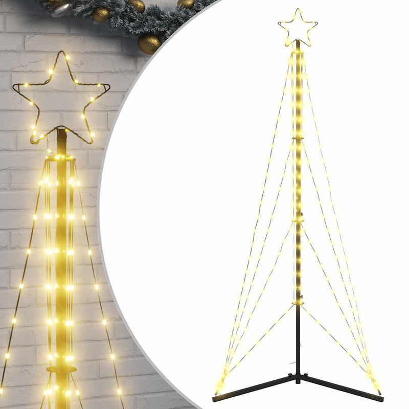 Load image into Gallery viewer, Vidaxl led-kerstboom 363 leds warm wit 182 cm
