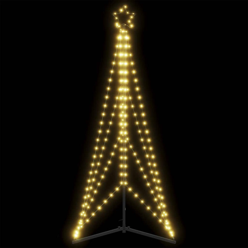 Load image into Gallery viewer, Vidaxl led-kerstboom 363 leds warm wit 182 cm
