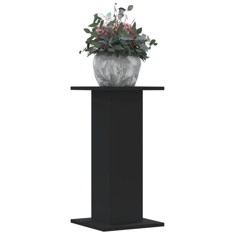 Load image into Gallery viewer, Vidaxl plantenstandaards 2 st 30x30x60 cm bewerkt hout zwart
