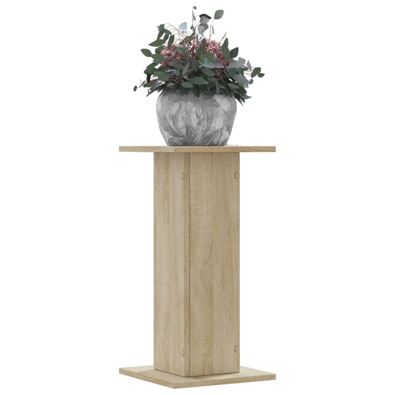 Load image into Gallery viewer, Vidaxl plantenstandaards 2 st 30x30x60 cm bewerkt hout sonoma eiken
