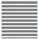 Vidaxl zebra rolgordijn 140x100 cm stofbreedte 135,9 cm donkergrijs