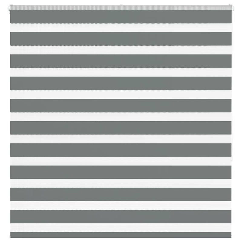 ギャラリービューアに画像をロードする, Vidaxl zebra rolgordijn 140x150 cm stofbreedte 135,9 cm donkergrijs
