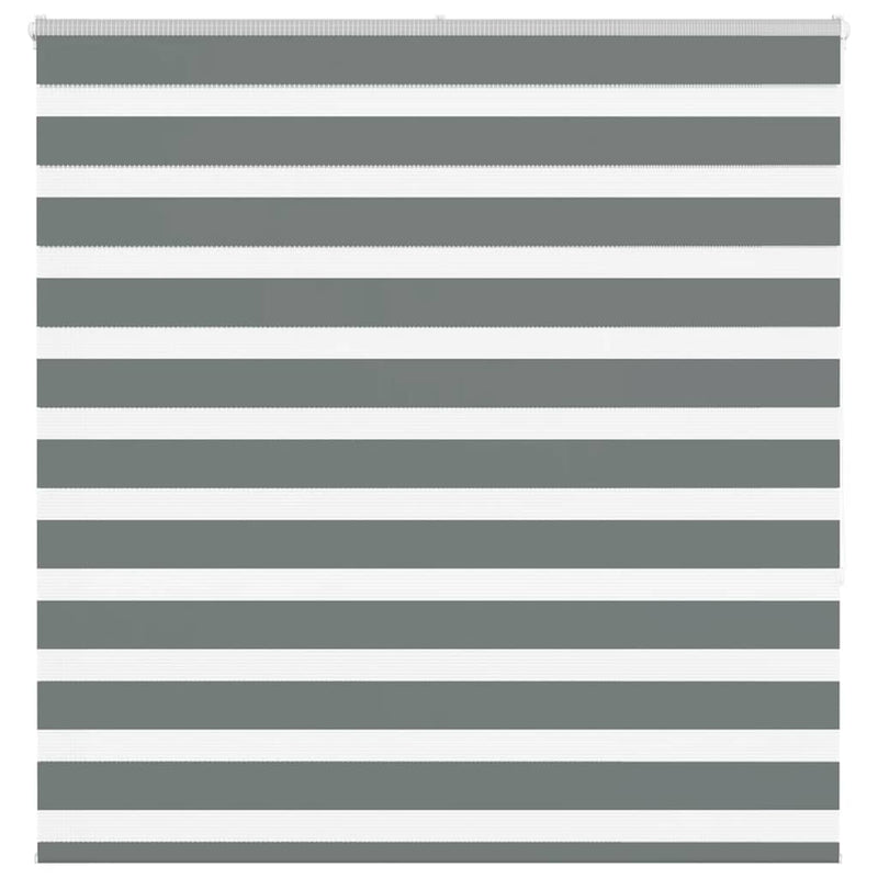 ギャラリービューアに画像をロードする, Vidaxl zebra rolgordijn 145x150 cm stofbreedte 140,9 cm donkergrijs
