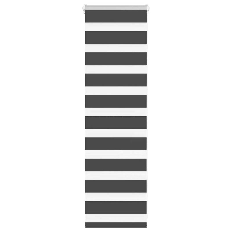 Load image into Gallery viewer, Vidaxl zebra rolgordijn 55x100 cm stofbreedte 50,9 cm zwart
