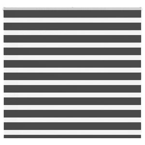 Vidaxl zebra rolgordijn 160x100 cm stofbreedte 155,9 cm zwart