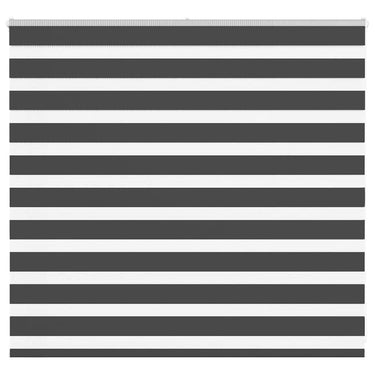 Vidaxl zebra rolgordijn 165x100 cm stofbreedte 160,9 cm zwart