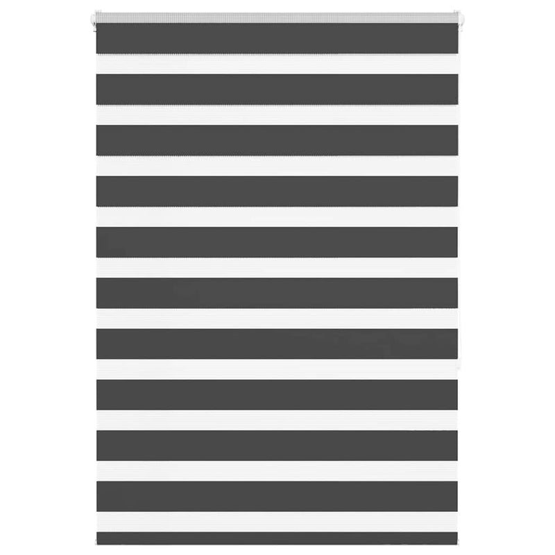 Load image into Gallery viewer, Vidaxl zebra rolgordijn 95x150 cm stofbreedte 90,9 cm zwart
