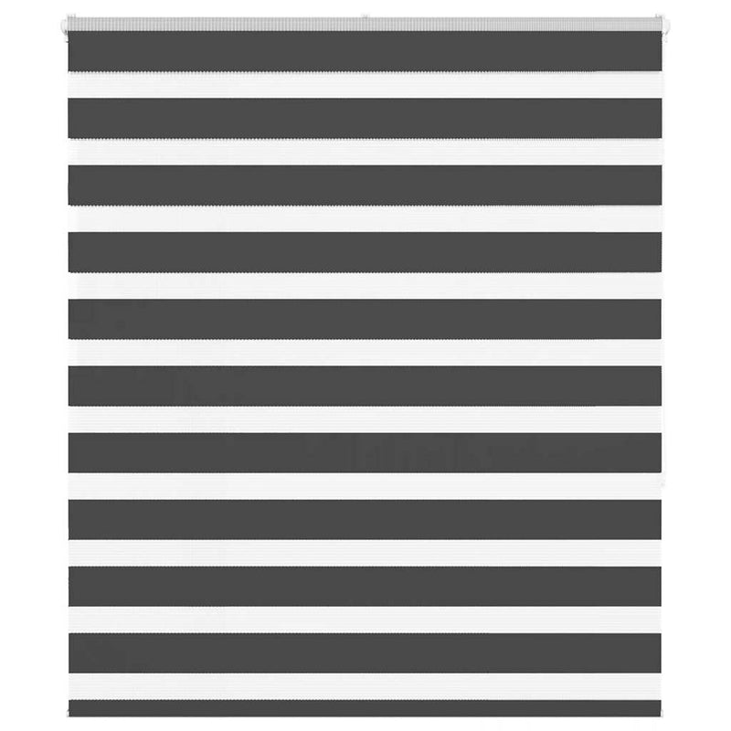 Load image into Gallery viewer, Vidaxl zebra rolgordijn 120x150 cm stofbreedte 115,9 cm zwart
