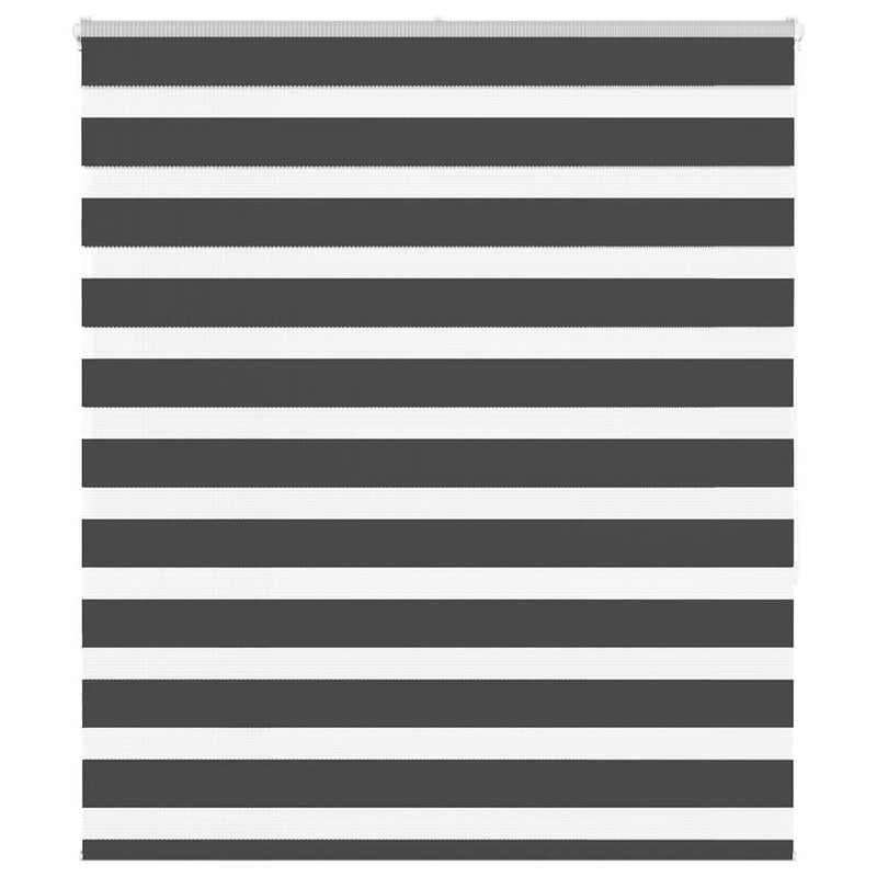 Load image into Gallery viewer, Vidaxl zebra rolgordijn 135x150 cm stofbreedte 130,9 cm zwart
