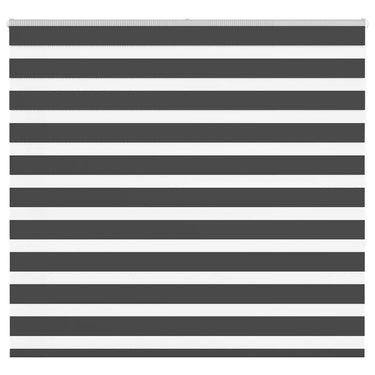 Vidaxl zebra rolgordijn 160x150 cm stofbreedte 155,9 cm zwart