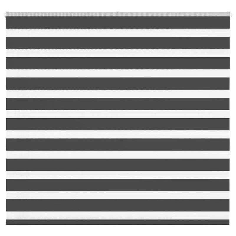 Afbeelding laden in galerijviewer, Vidaxl zebra rolgordijn 160x150 cm stofbreedte 155,9 cm zwart
