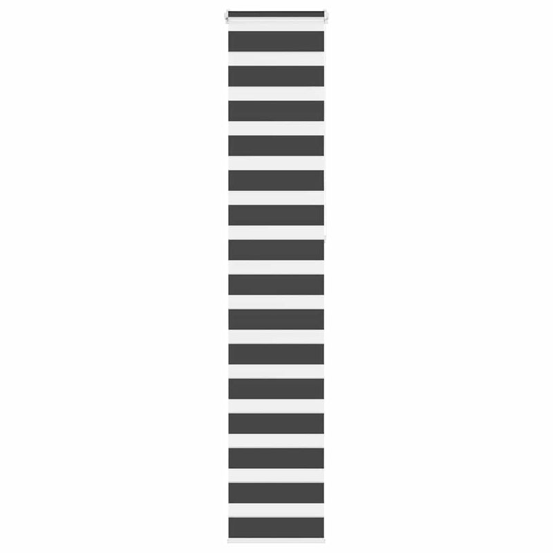 Load image into Gallery viewer, Vidaxl zebra rolgordijn 45x230 cm stofbreedte 40,9 cm zwart
