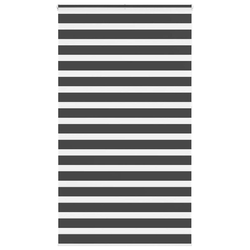 ギャラリービューアに画像をロードする, Vidaxl zebra rolgordijn 120x230 cm stofbreedte 115,9 cm zwart
