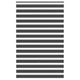 Vidaxl zebra rolgordijn 140x230 cm stofbreedte 135,9 cm zwart