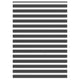 Vidaxl zebra rolgordijn 155x230 cm stofbreedte 150,9 cm zwart