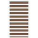 Vidaxl zebra rolgordijn 85x100 cm stofbreedte 80,9 cm polyester bruin