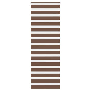 Vidaxl zebra rolgordijn 75x200 cm stofbreedte 70,9 cm polyester bruin