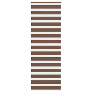 Vidaxl zebra rolgordijn 90x200 cm stofbreedte 85,9 cm polyester bruin